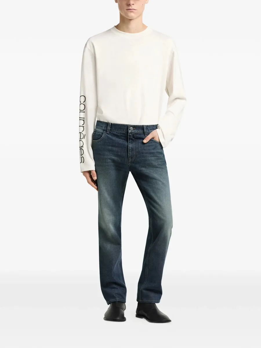 logo-print long-sleeve T-shirt 2