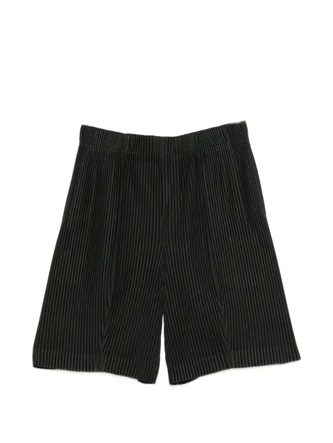 pleated shorts