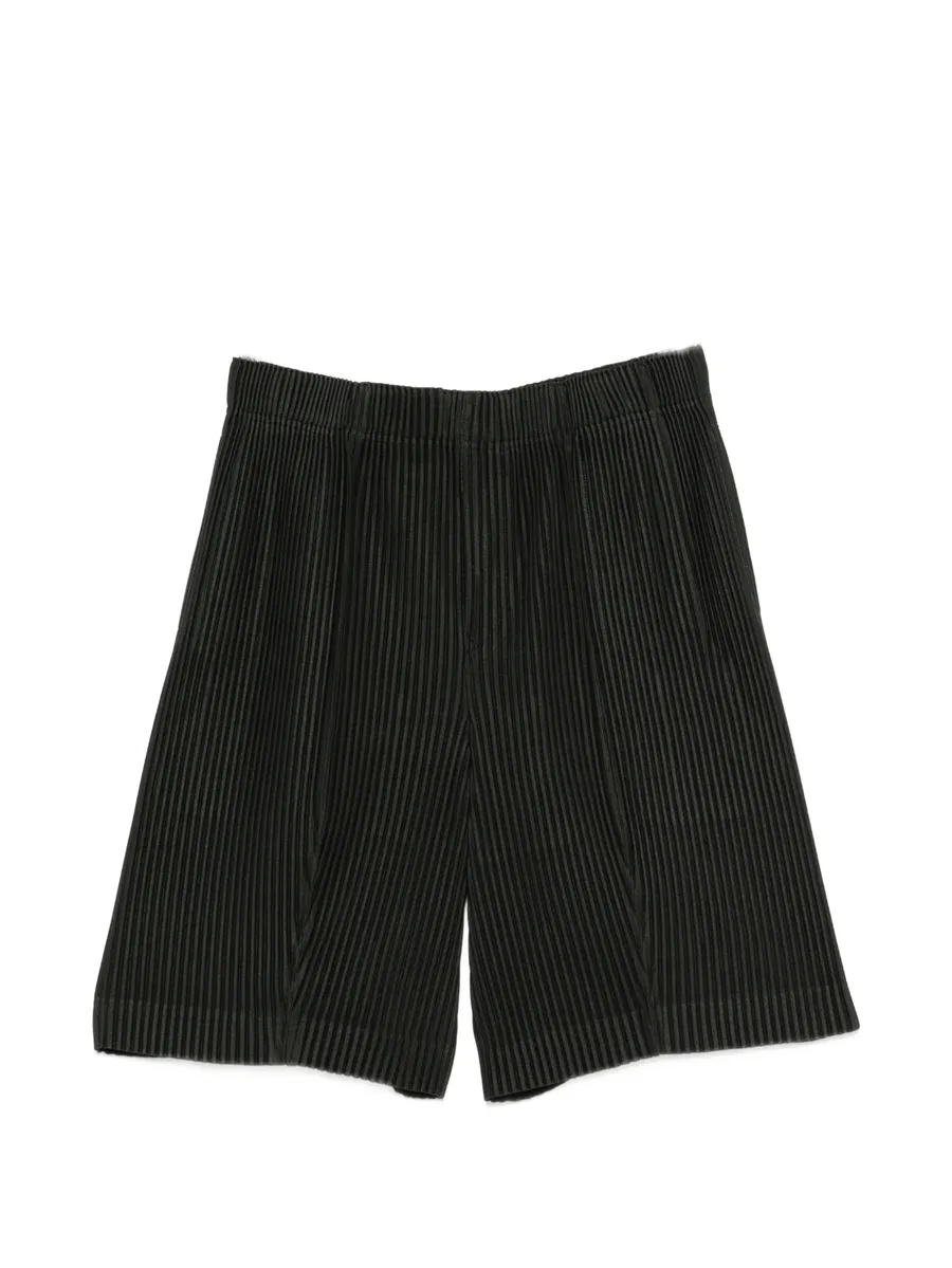 pleated shorts 1
