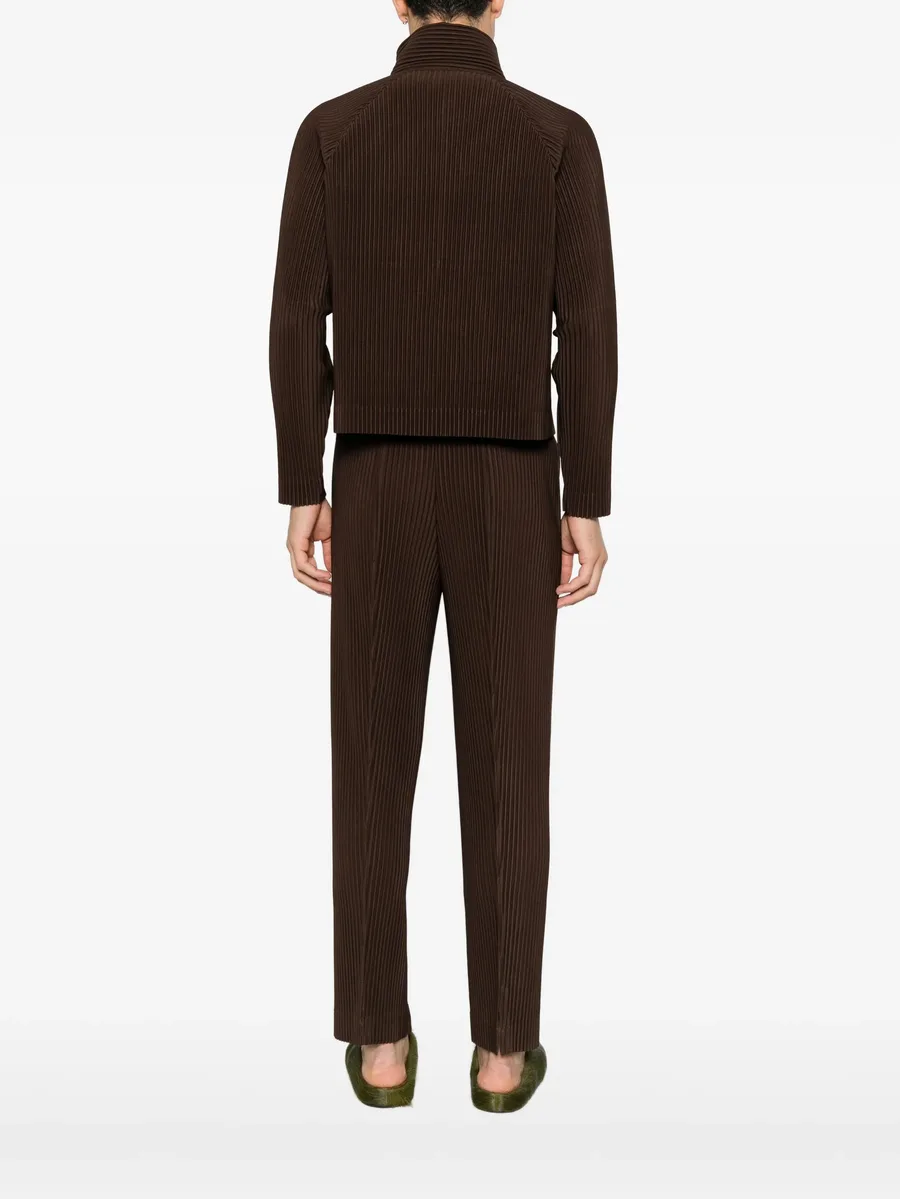 plissé raglan-sleeve sweater 4