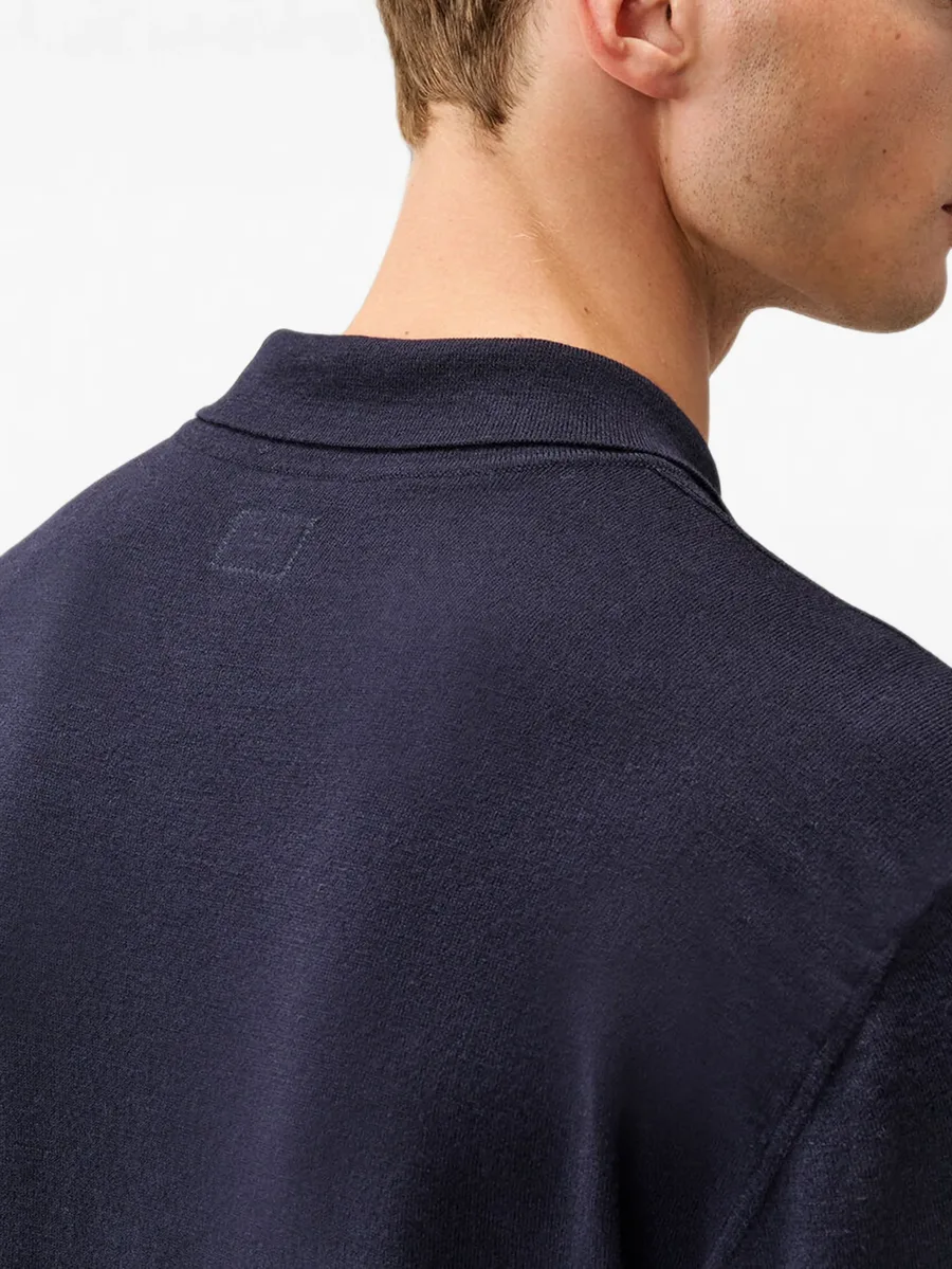 extrafine merino wool Lens polo sweater 6
