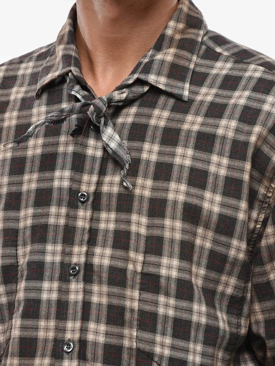 checked cotton shirt 4