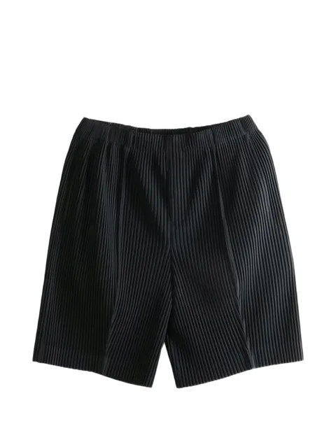 pleated shorts