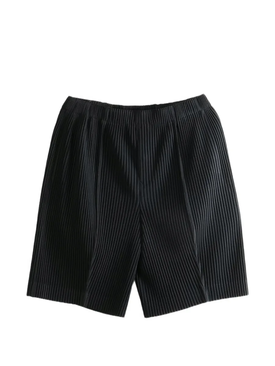 pleated shorts 1