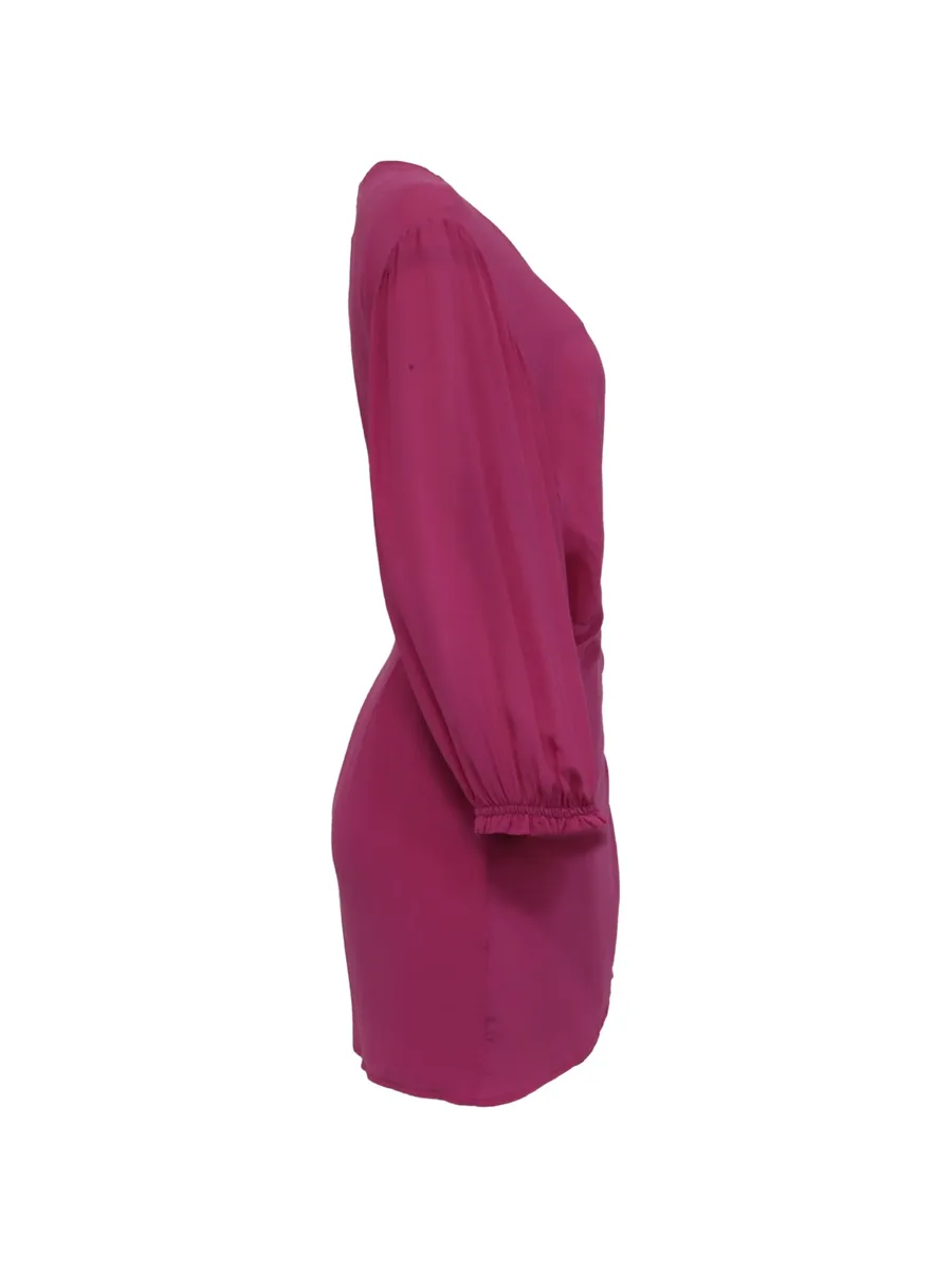 Nirvana wrap mini dress 3