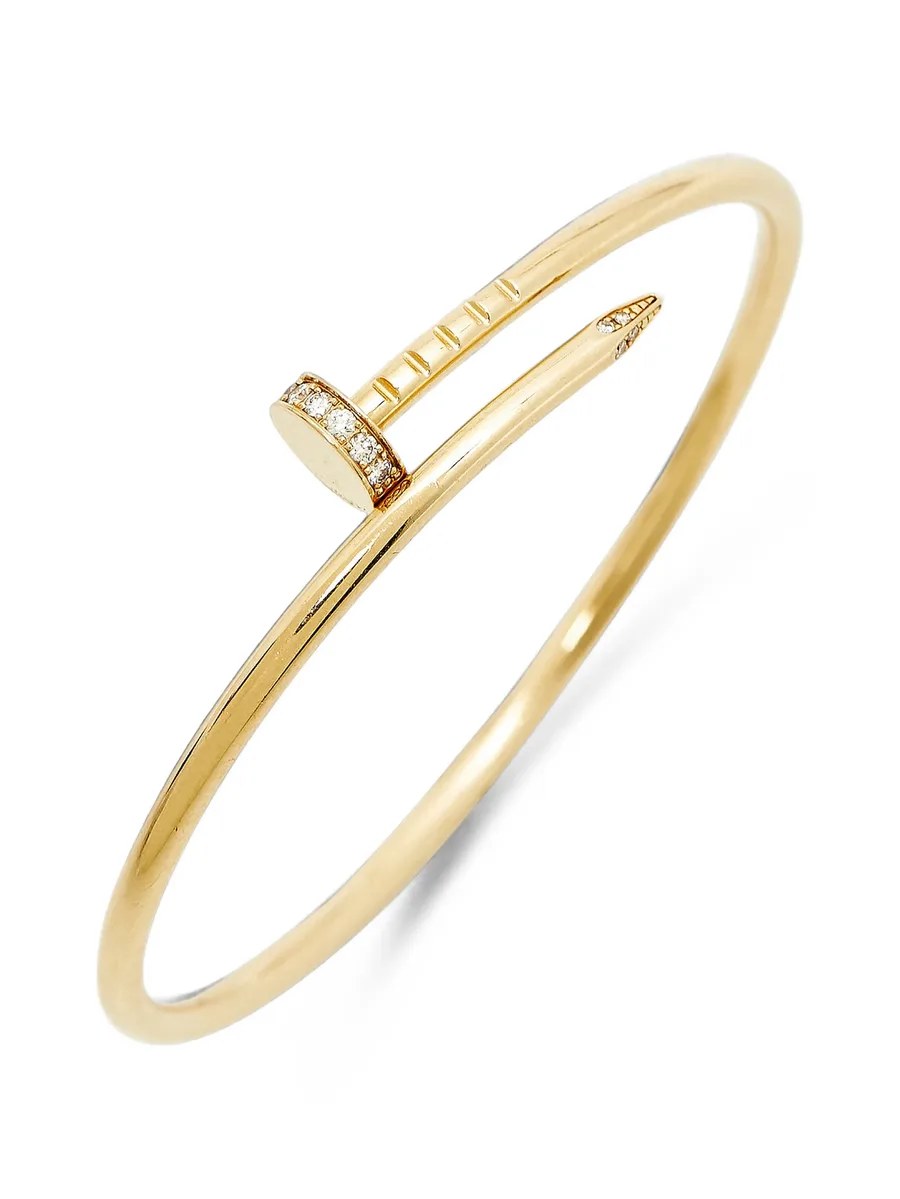 small Juste Un Clou diamond bangle bracelet 3