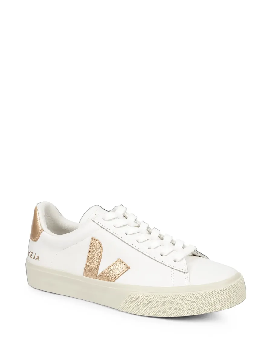 Field metallic-logo low-top sneakers 2
