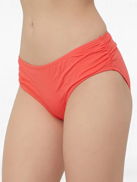 ruched bikini bottoms