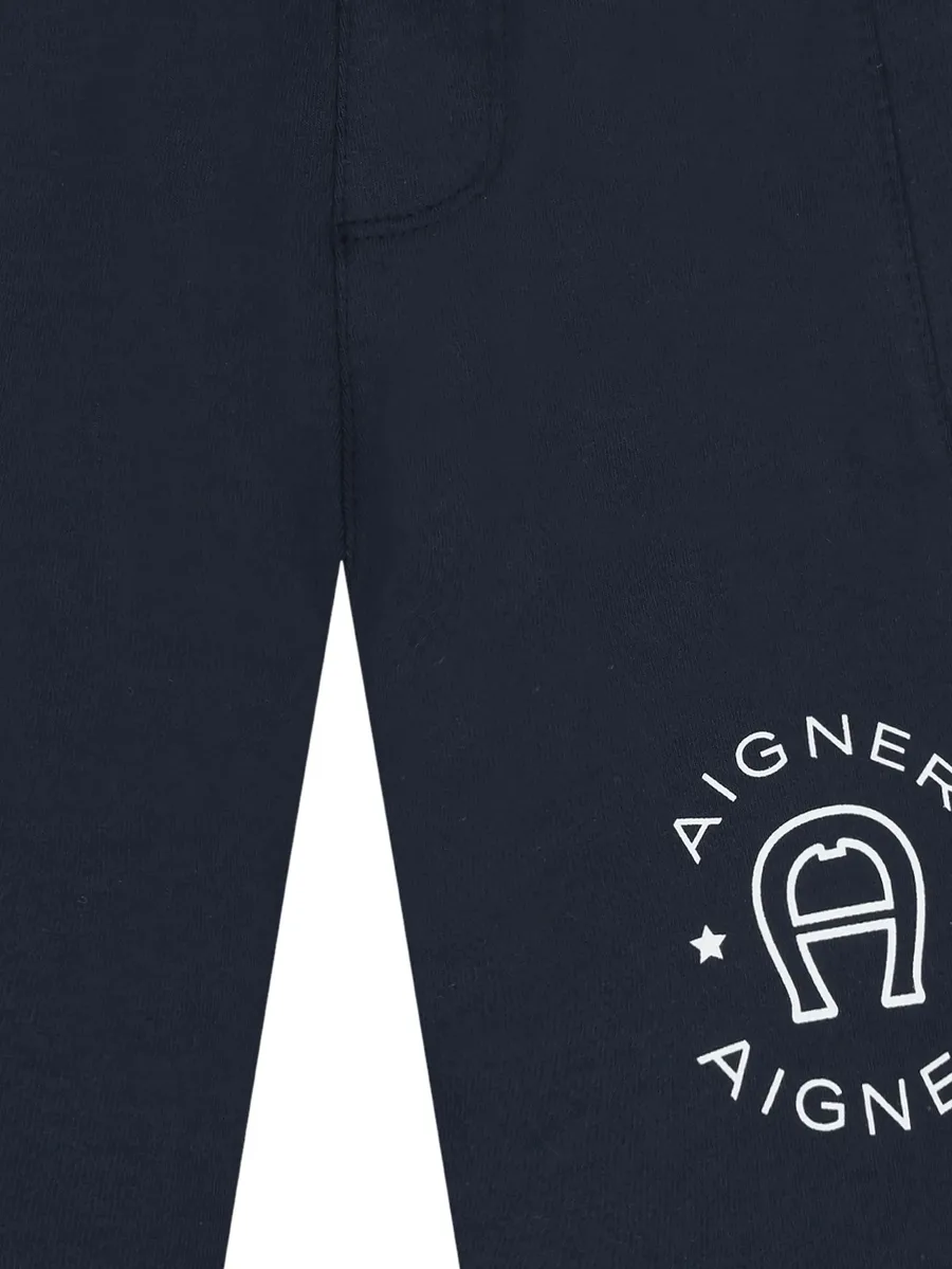 logo-print side-stripe shorts 3