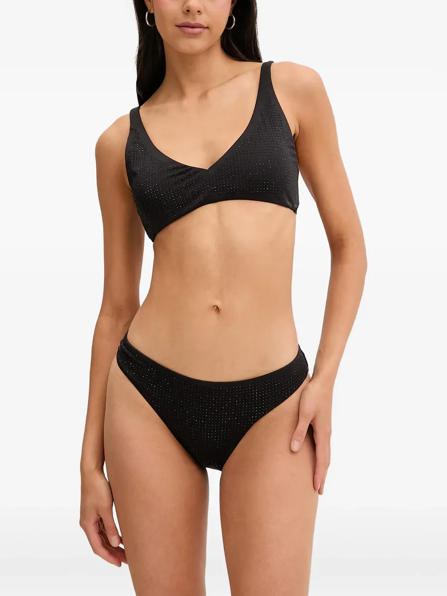 rhinestone-embellished bikini bottoms 1