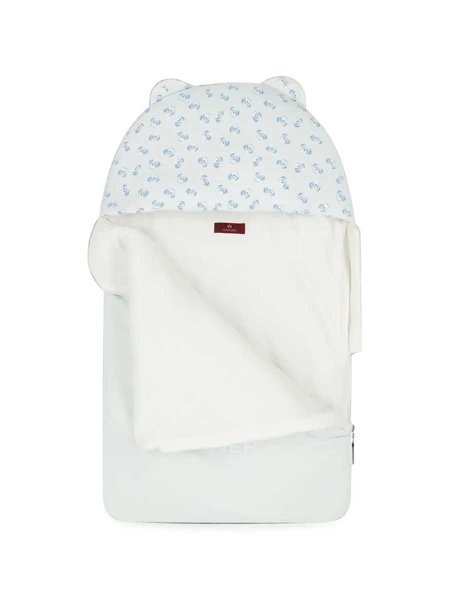 teddy bear-print sleep nest 3