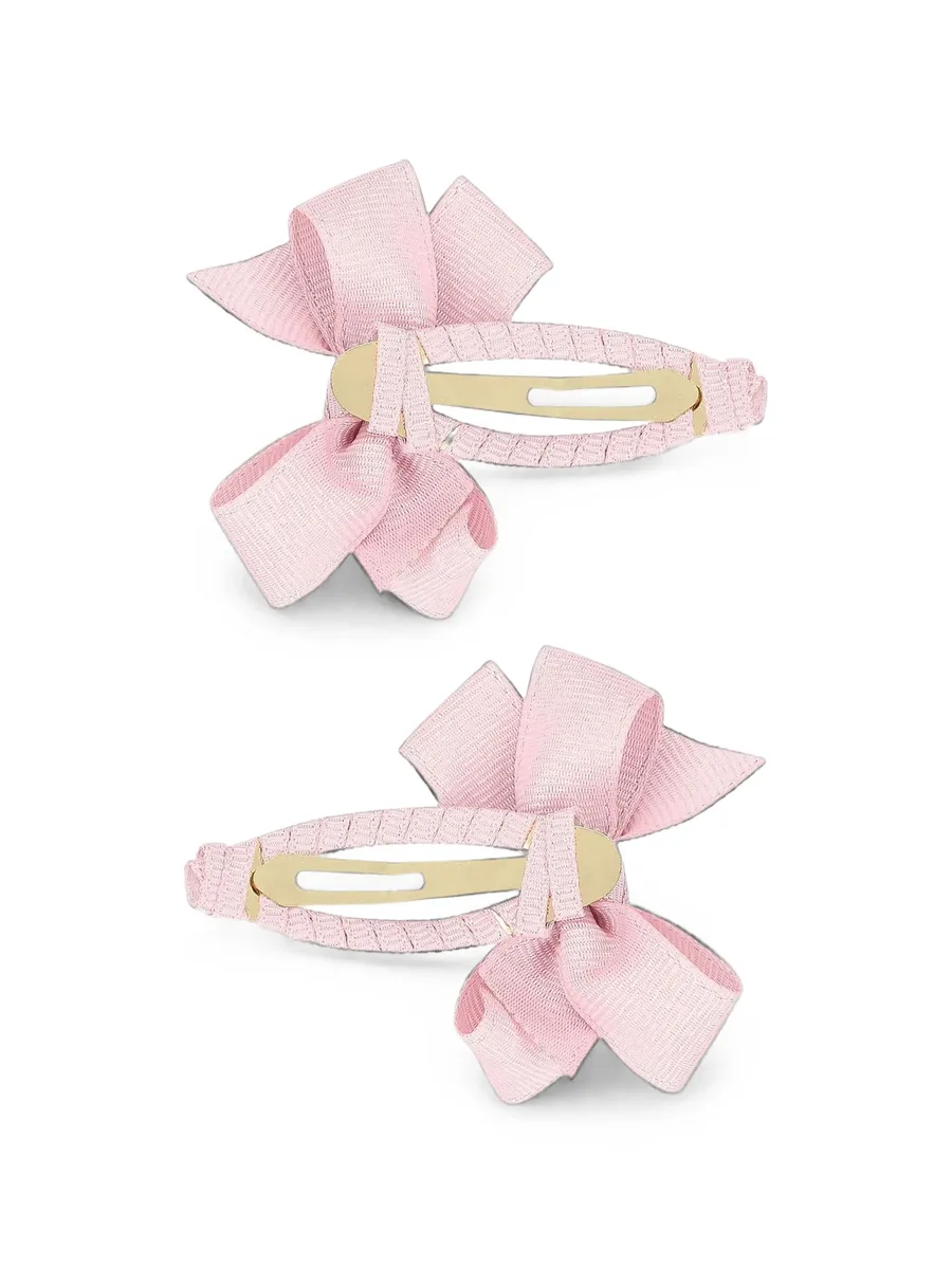 bow-detail hair clips (set of two) 2