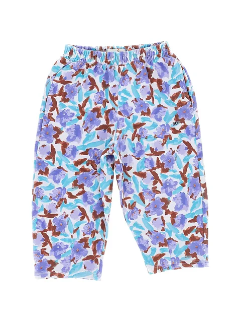 floral-print track pants