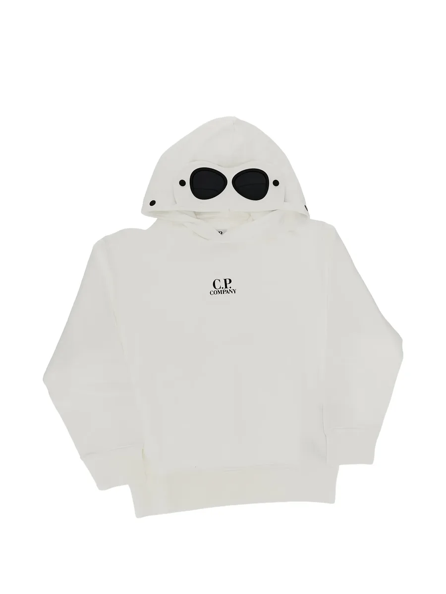 Goggle-detail logo-print hoodie 1
