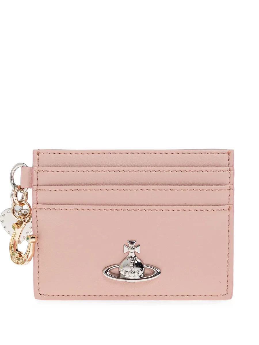 Orb-plaque charm-detail card holder 1