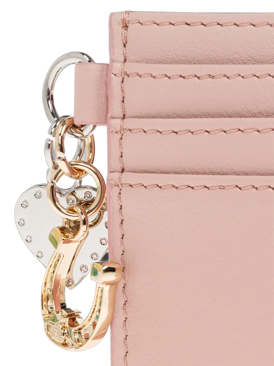 Orb-plaque charm-detail card holder 4