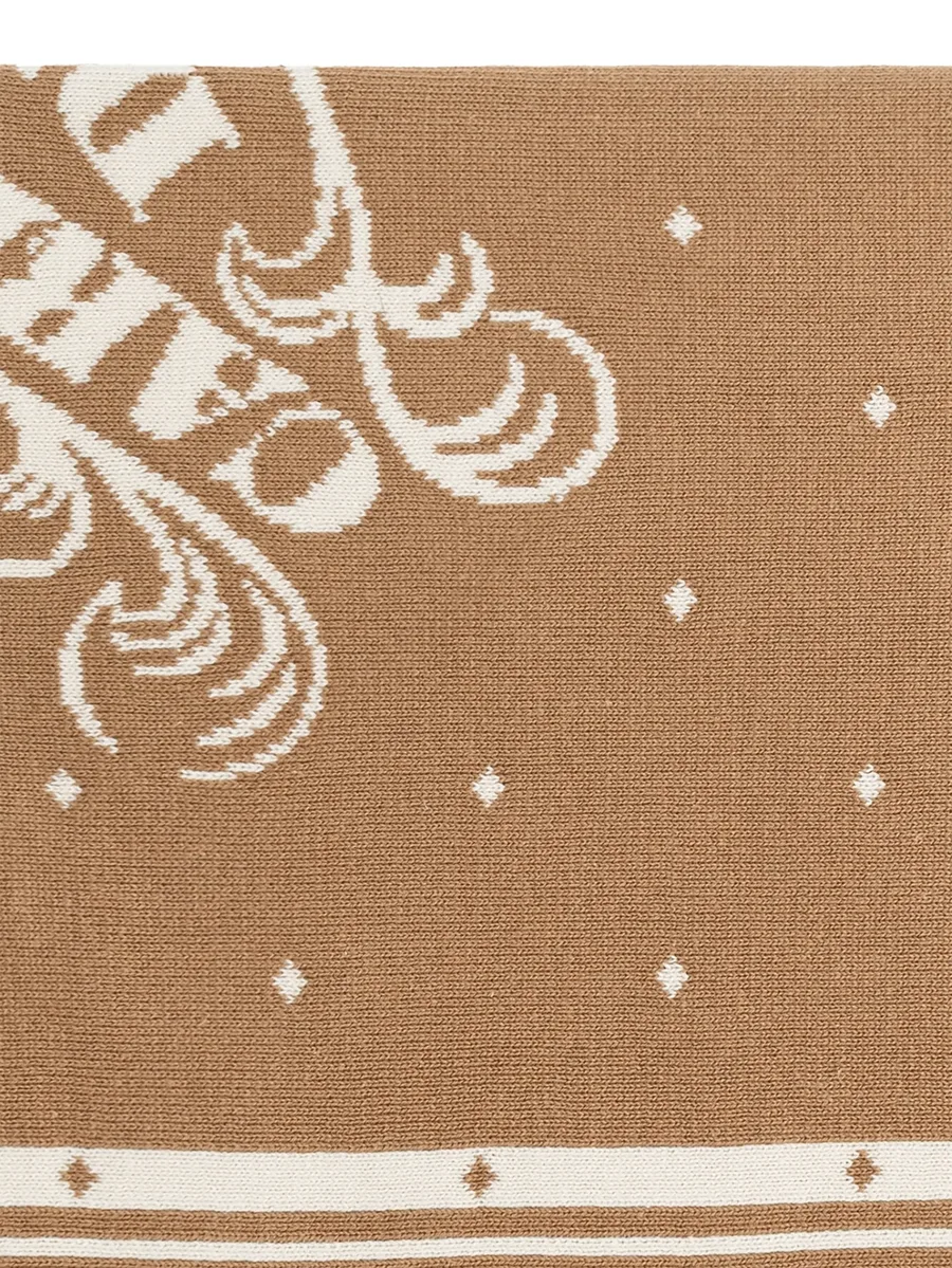 logo-print bandana scarf 2