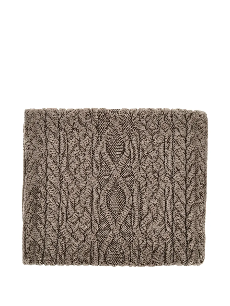 cable-knit snood scarf 2