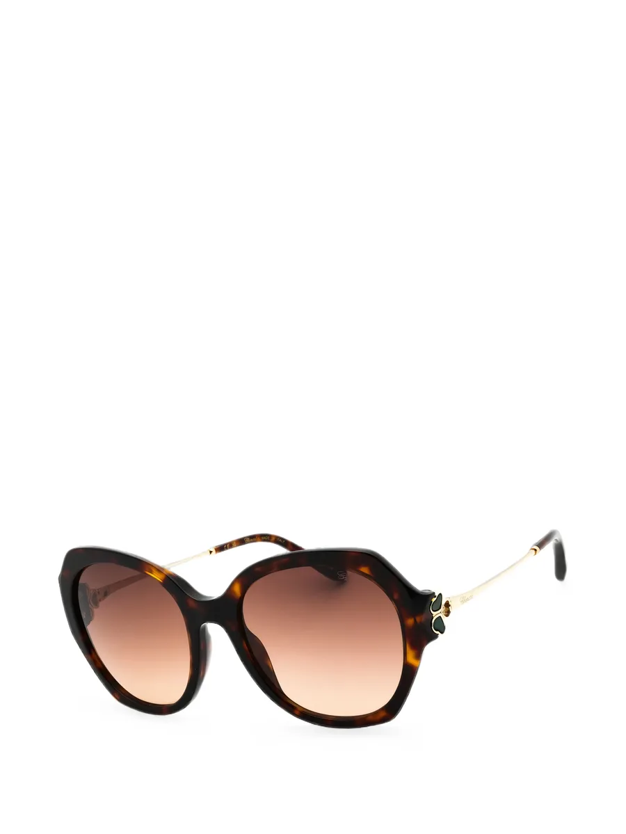oversized geometric-frame sunglasses 2