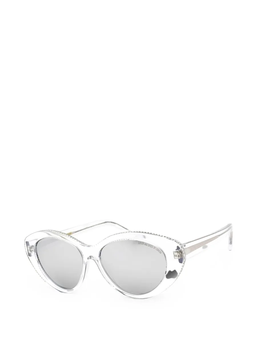 crystal-embellished cat-eye sunglasses 2