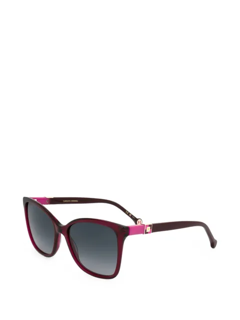 logo-plaque square-frame sunglasses