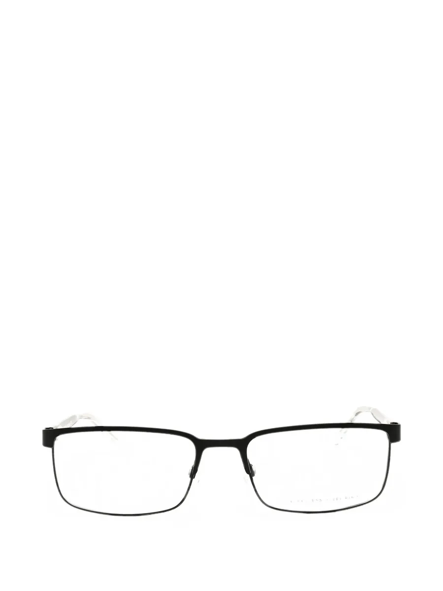 rectangle-frame logo-plaque glasses 1