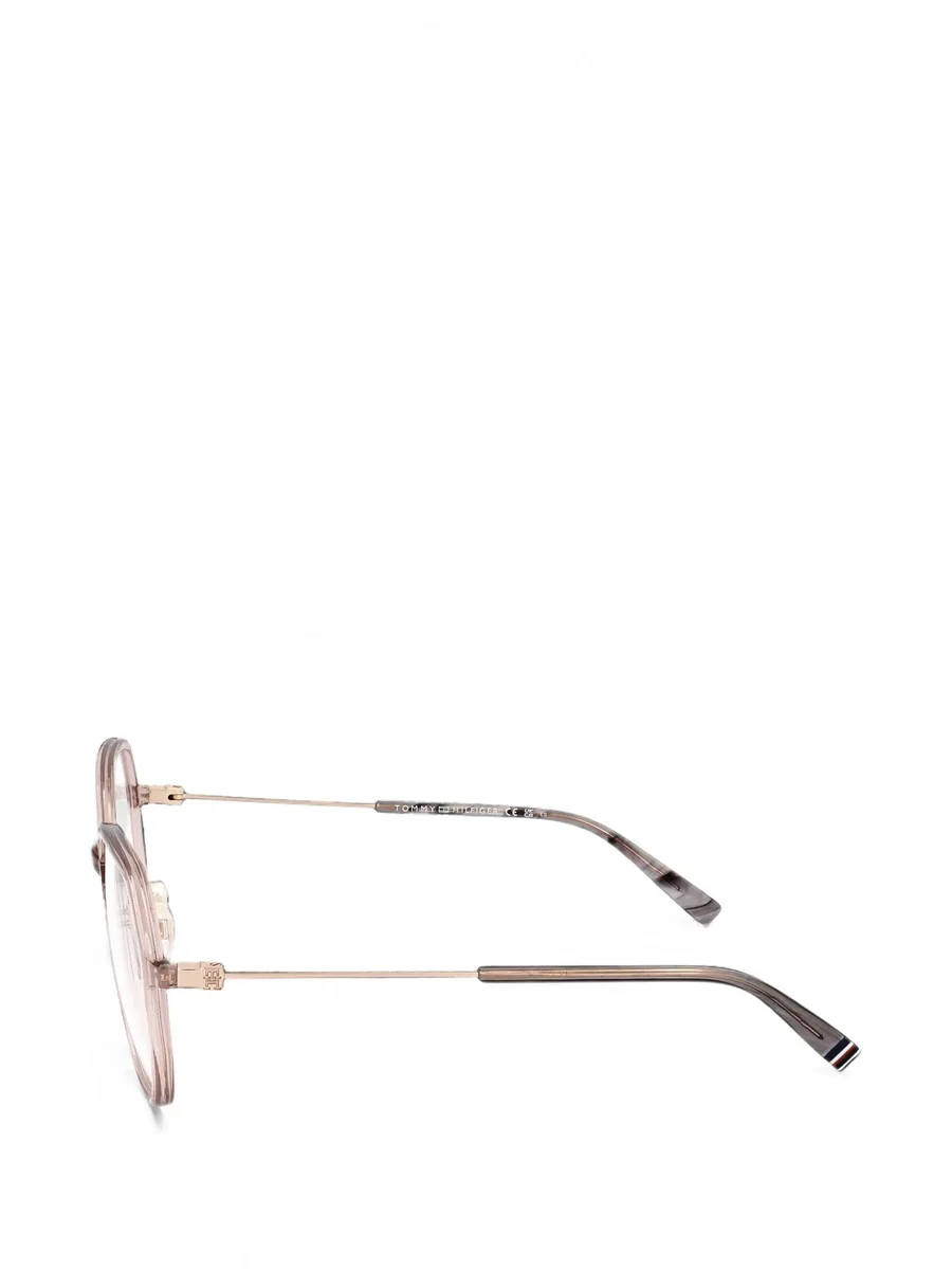 geometric-frame glasses 2