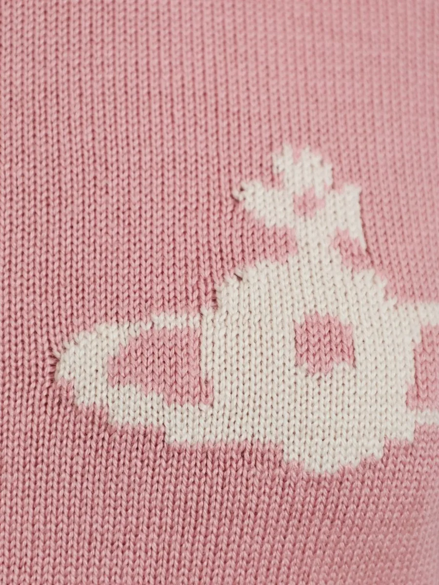 Orb-motif crew-neck sweater 2