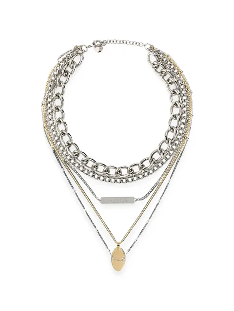 layered necklace