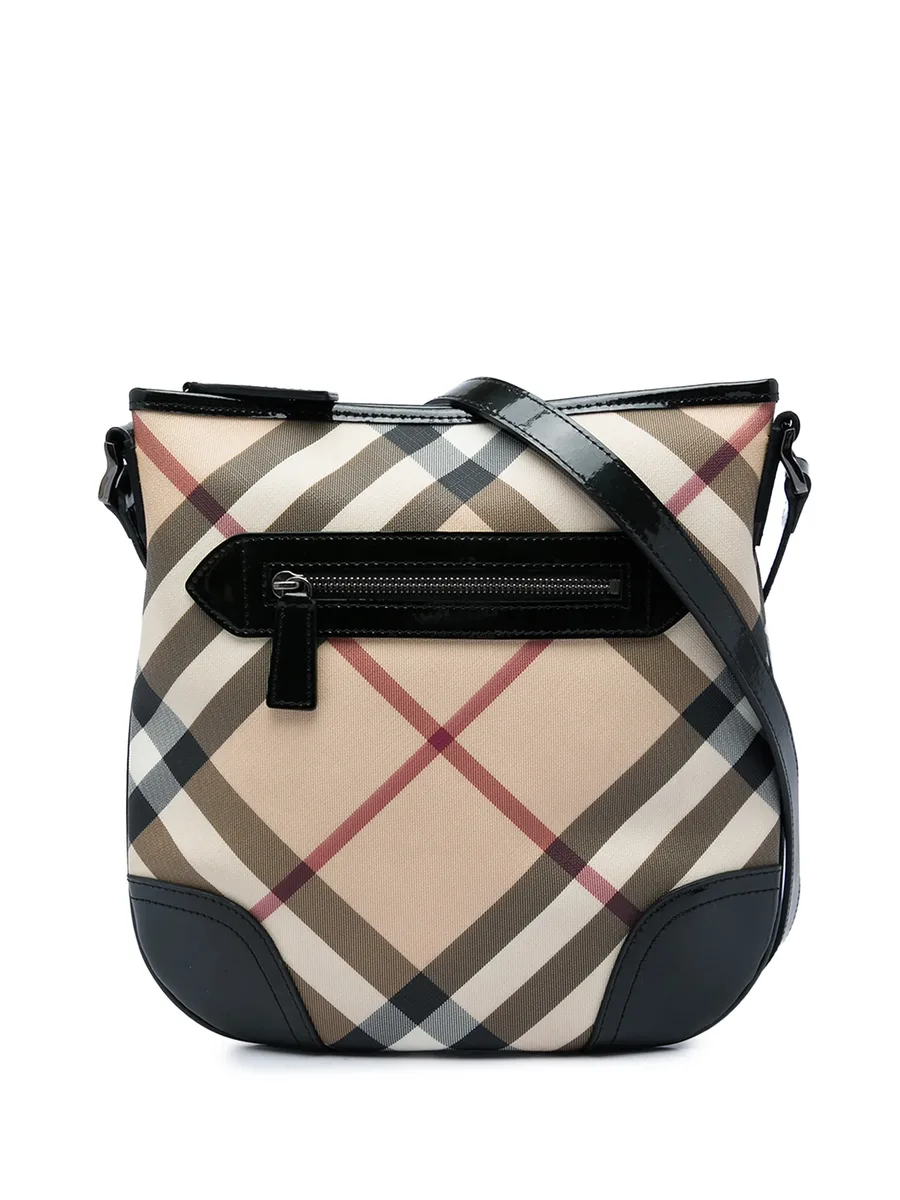 2000-2017 Supernova Check Coated Canvas Dryden crossbody bag 1