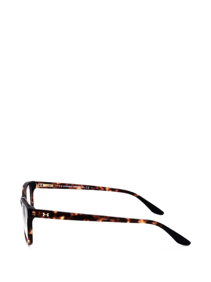 tortoiseshell-effect rectangle-frame glasses 2