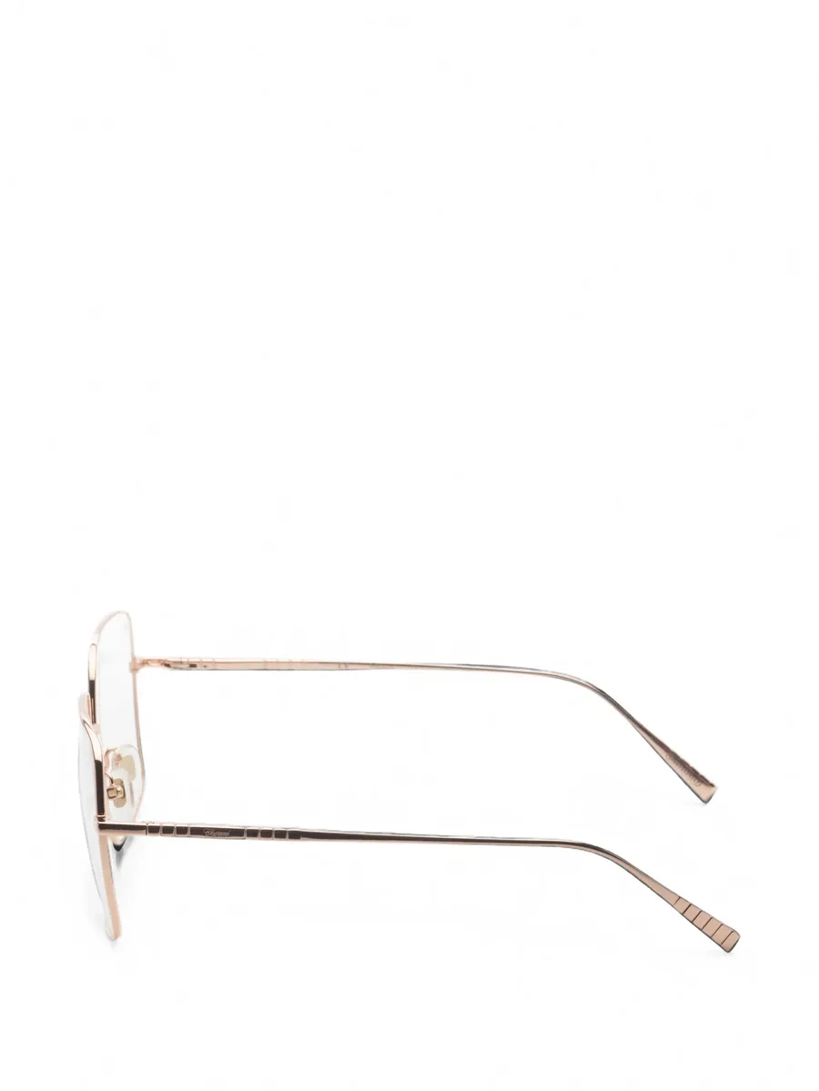 geometric-frame glasses 2