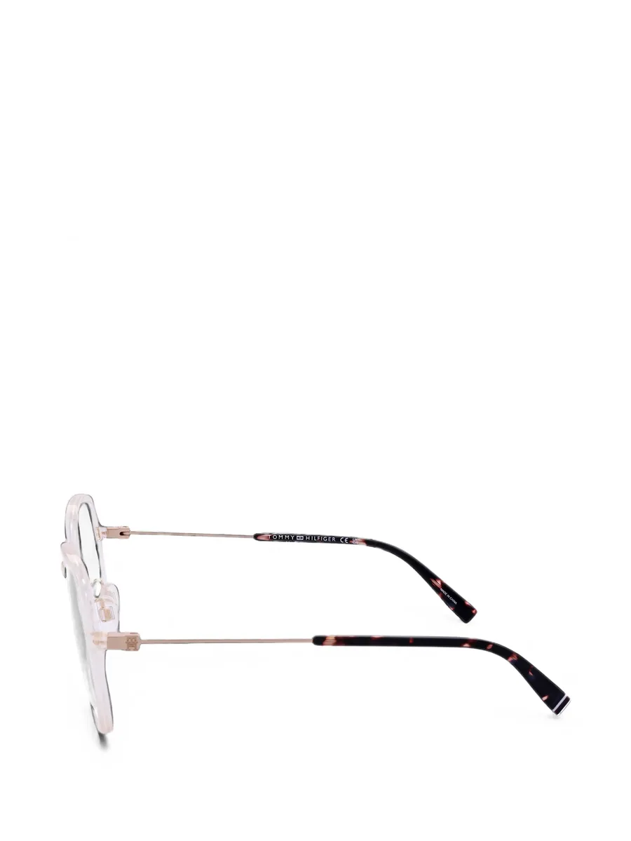 geometric-frame glasses 2