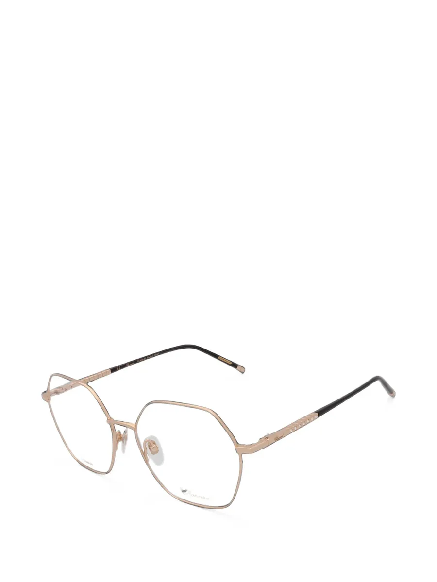 geometric-frame glasses 1