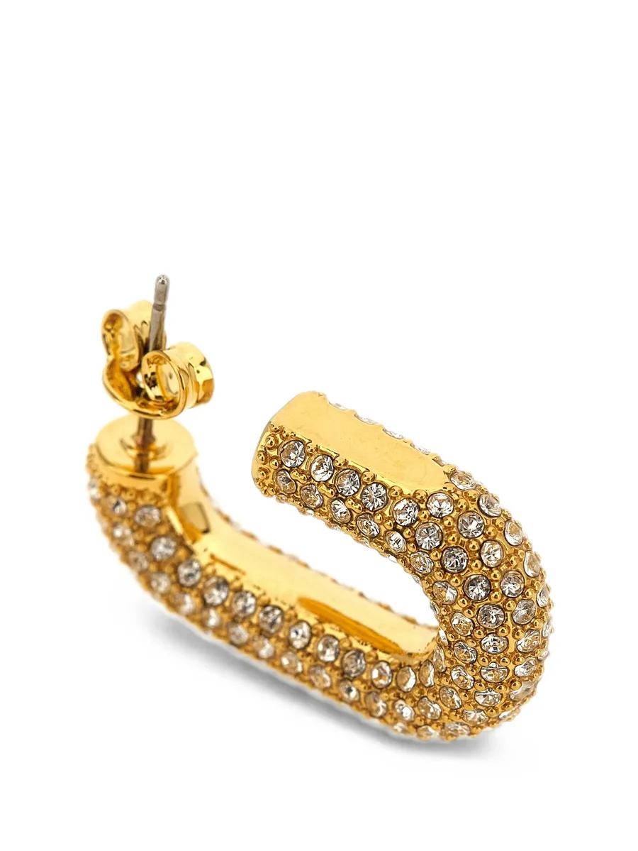 crystal-embellished earrings 1