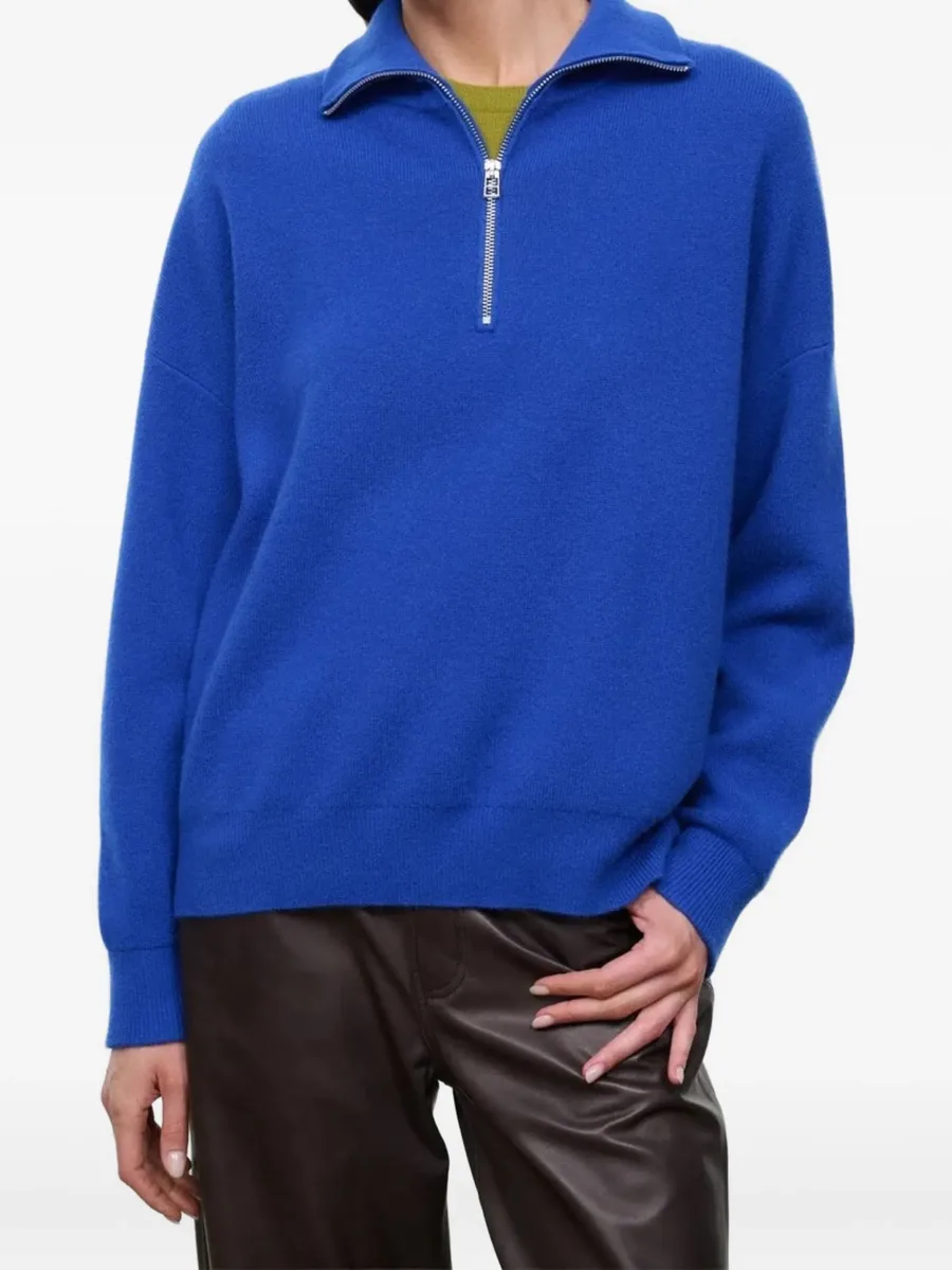 Hudson quarter-zip sweater 2