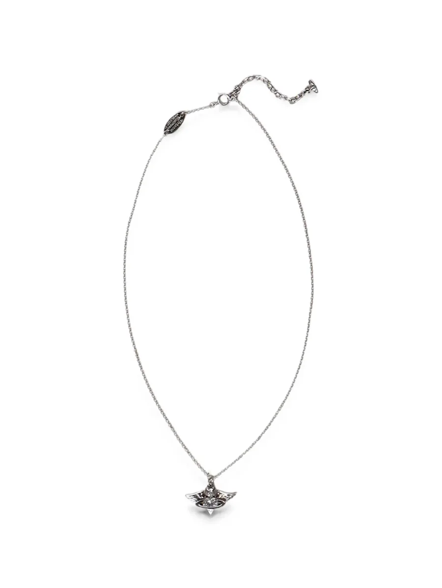 серебряное колье с подвеской Orb 1