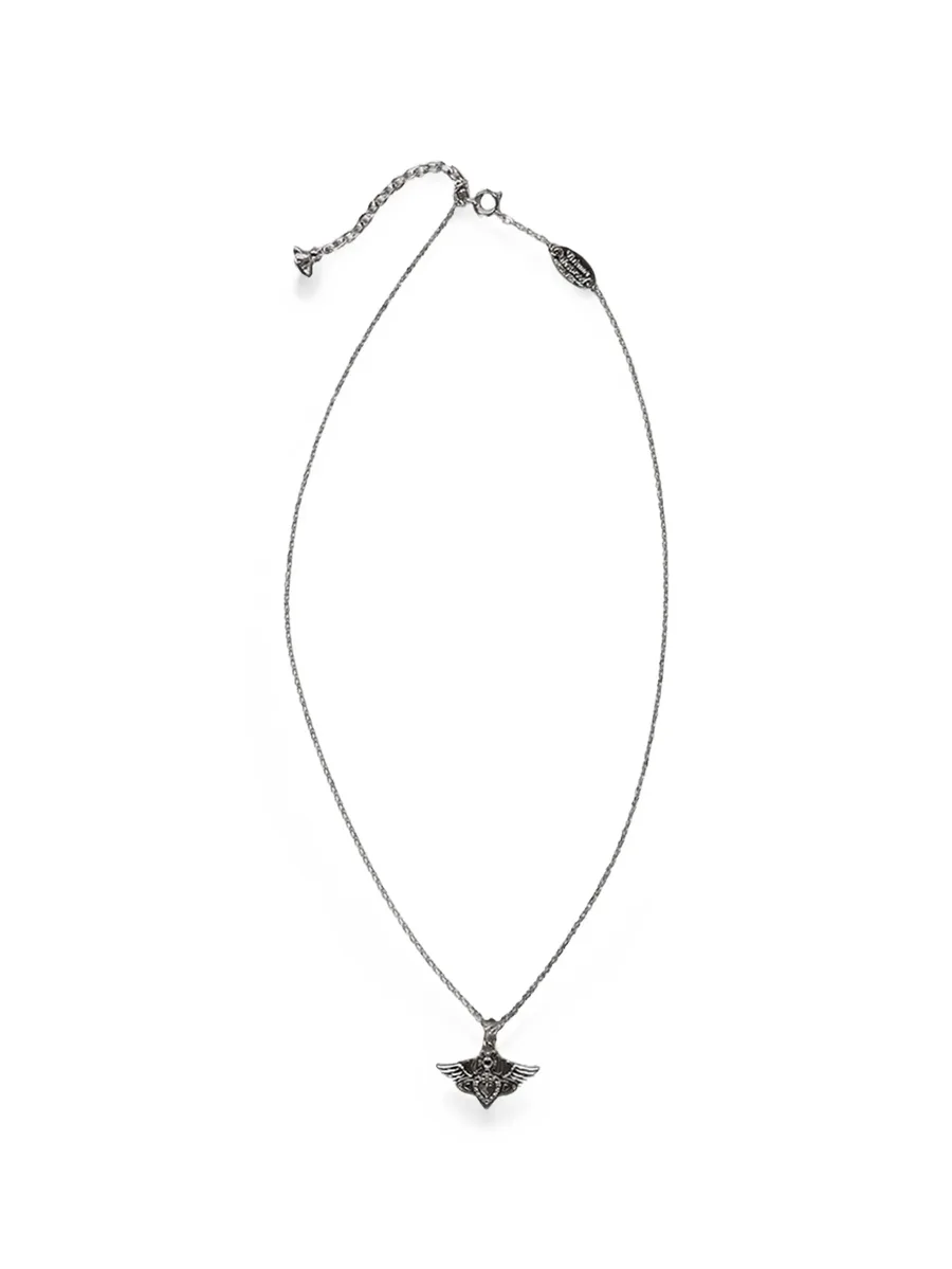 серебряное колье с подвеской Orb 2