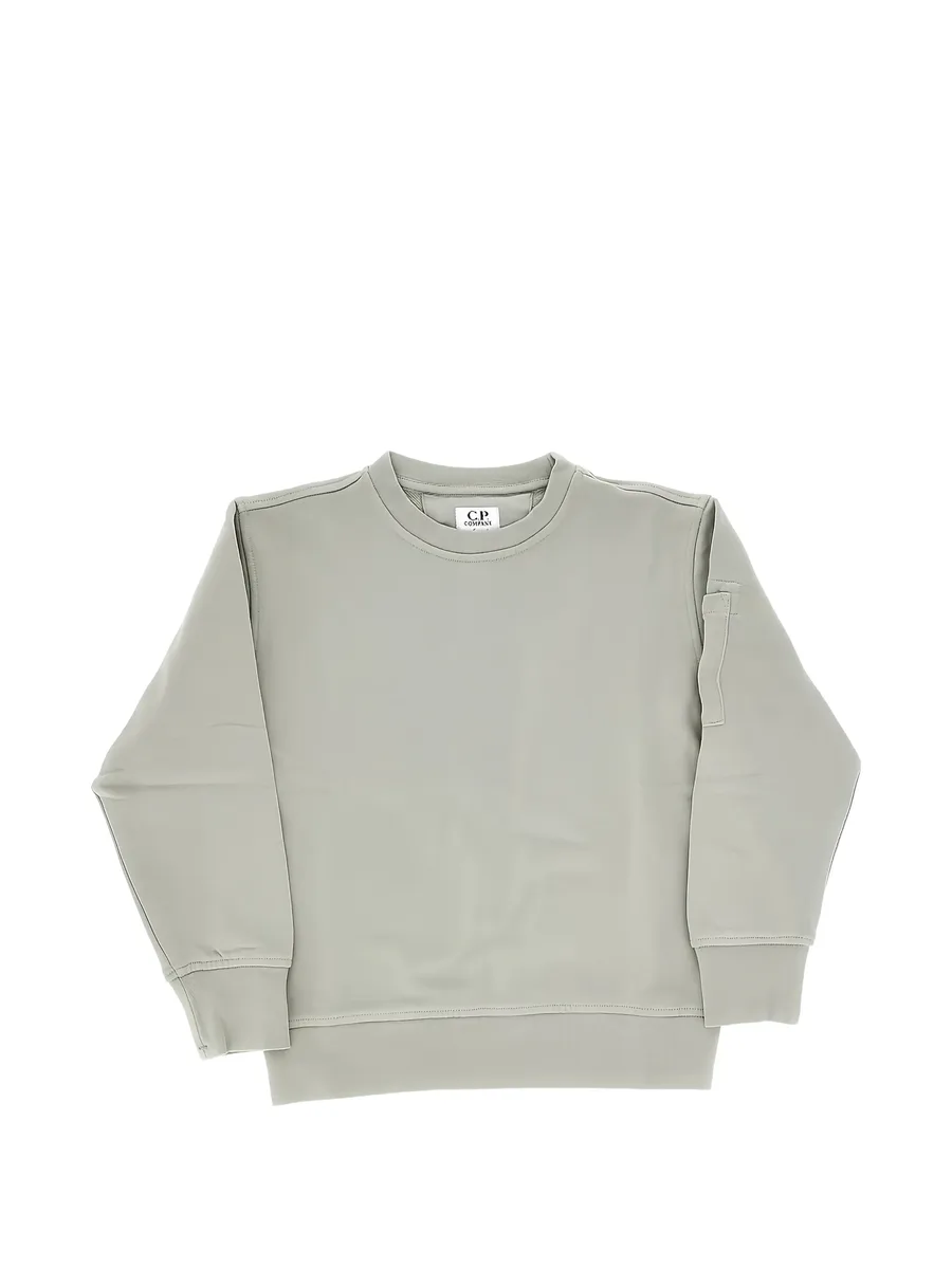 crew-neck Lens-detail sweater 1