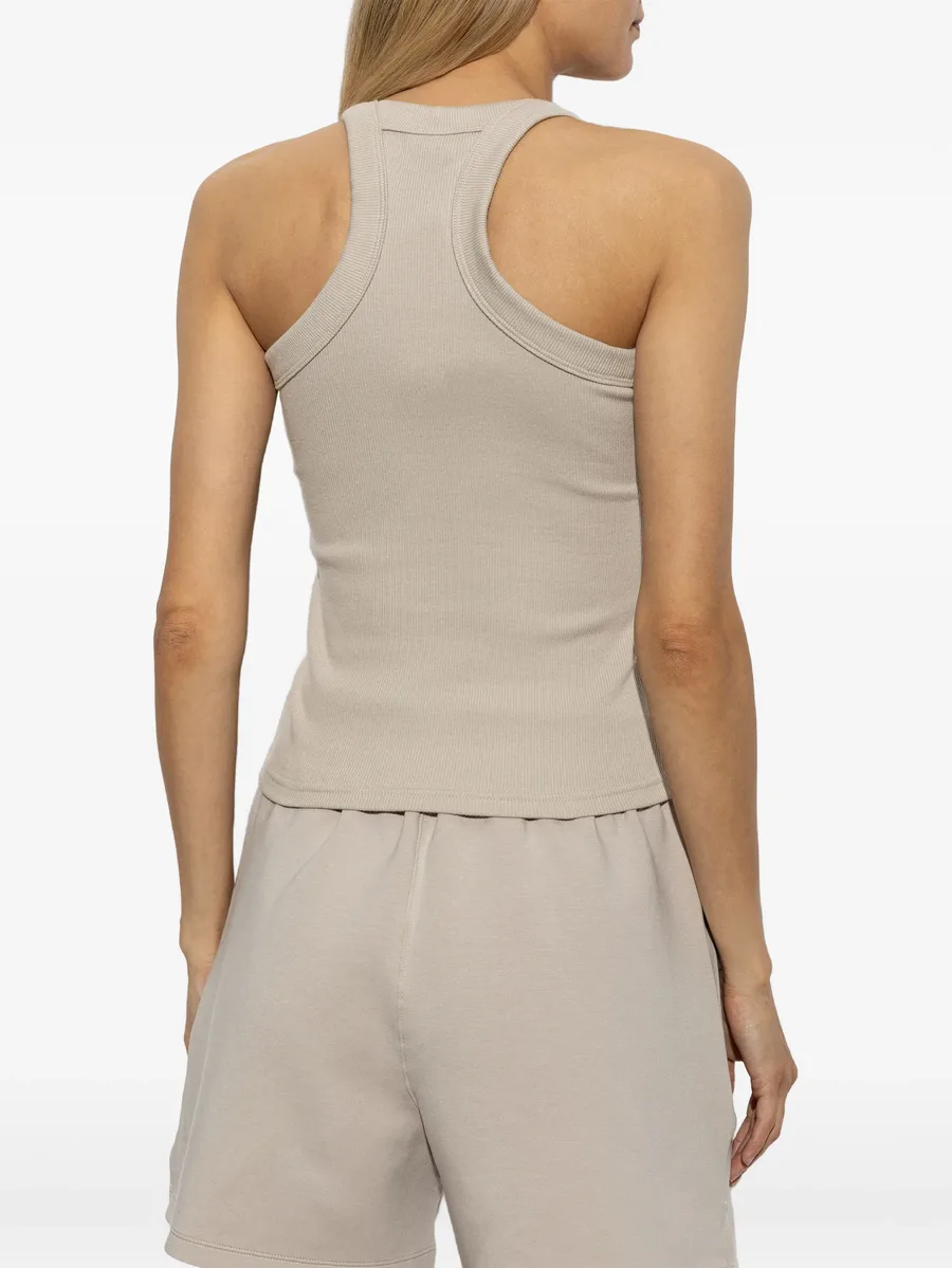 ribbed-knit racerback top 4