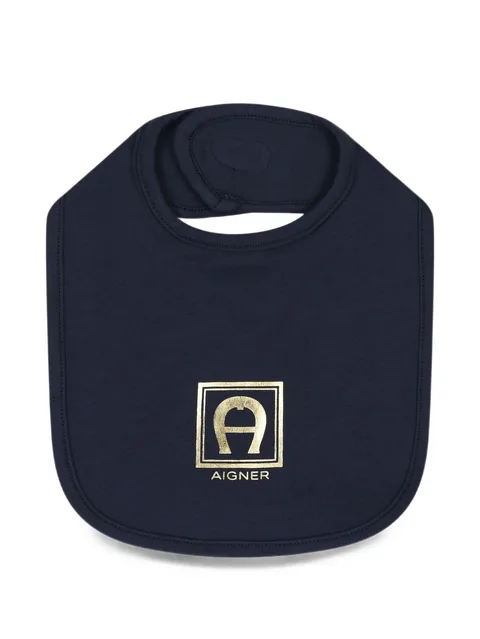 logo-print bib