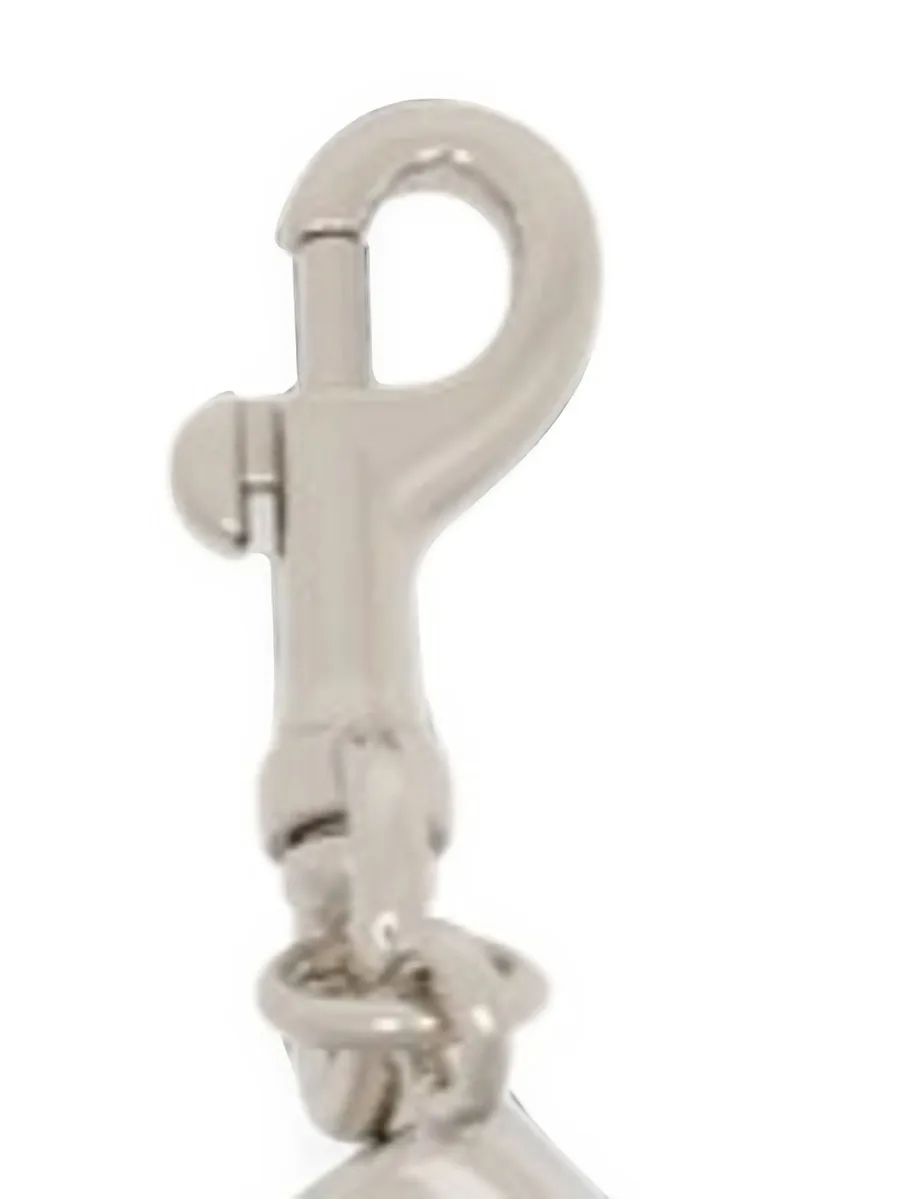 Melting Ice cube silver-tone charm 2