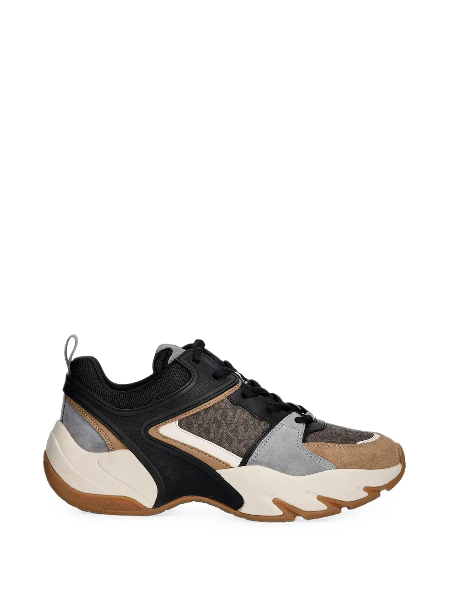 Mixed-Media Chase sneakers 1