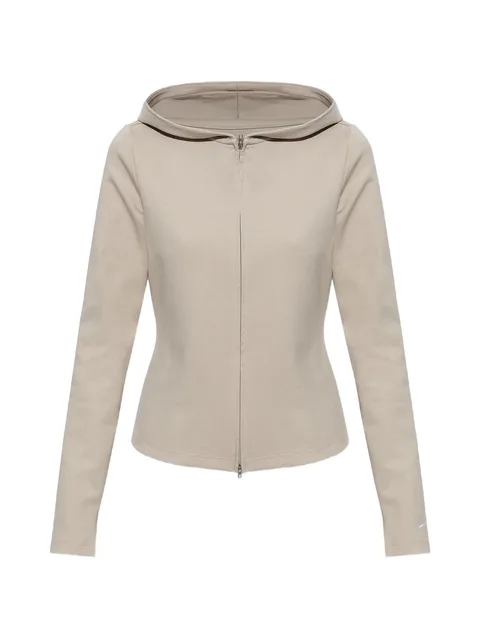 zip-up hoodie