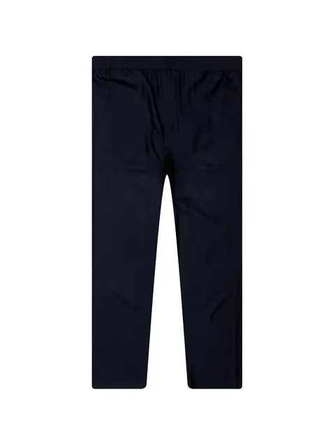 floral-jacquard silk trousers