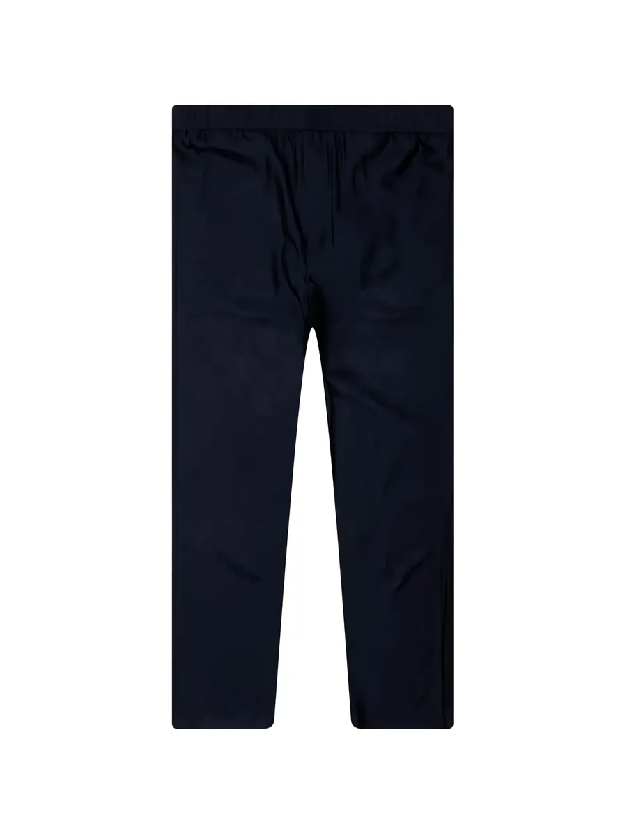 floral-jacquard silk trousers 1