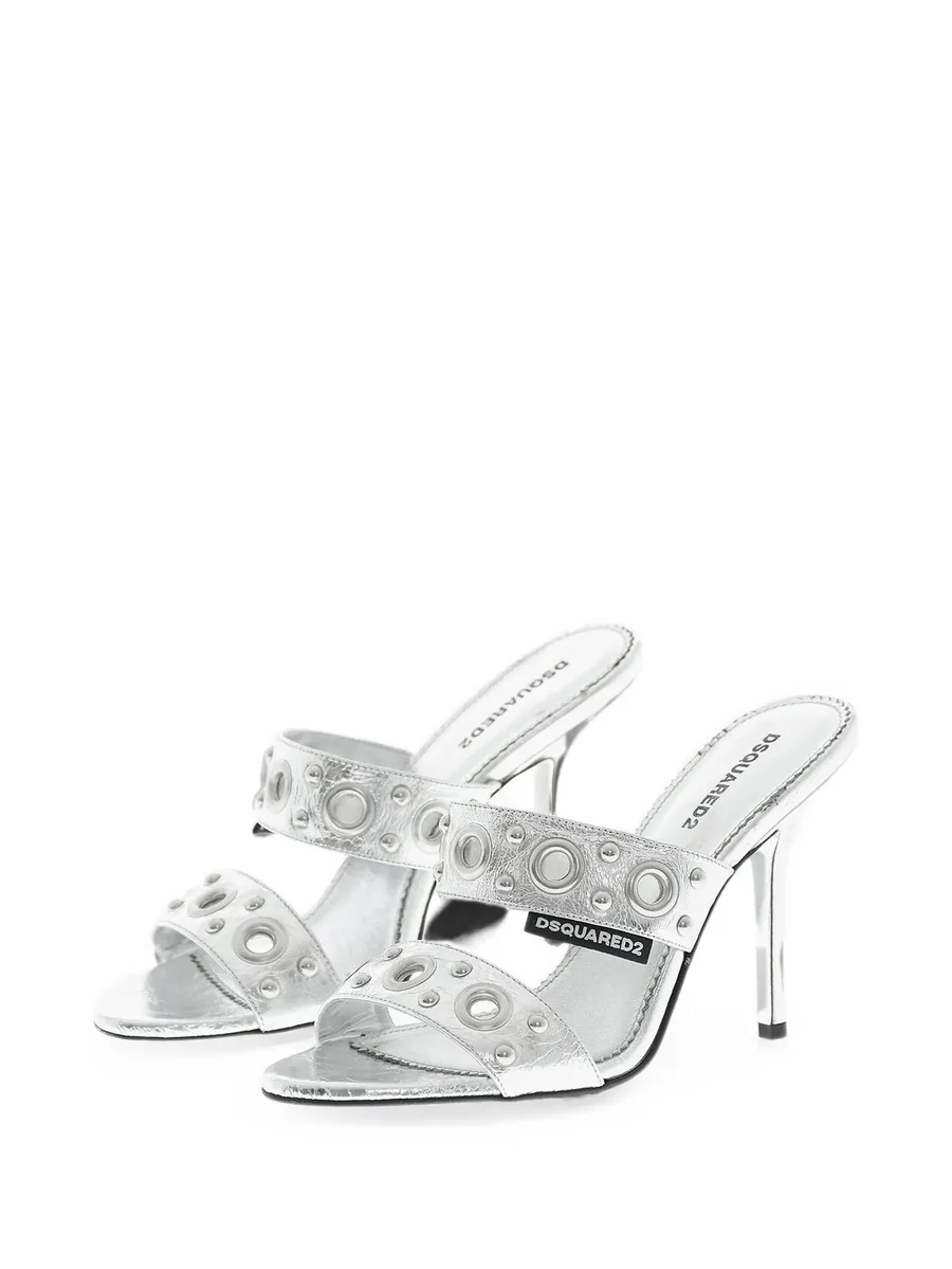 eyelet-embellished sandals 2
