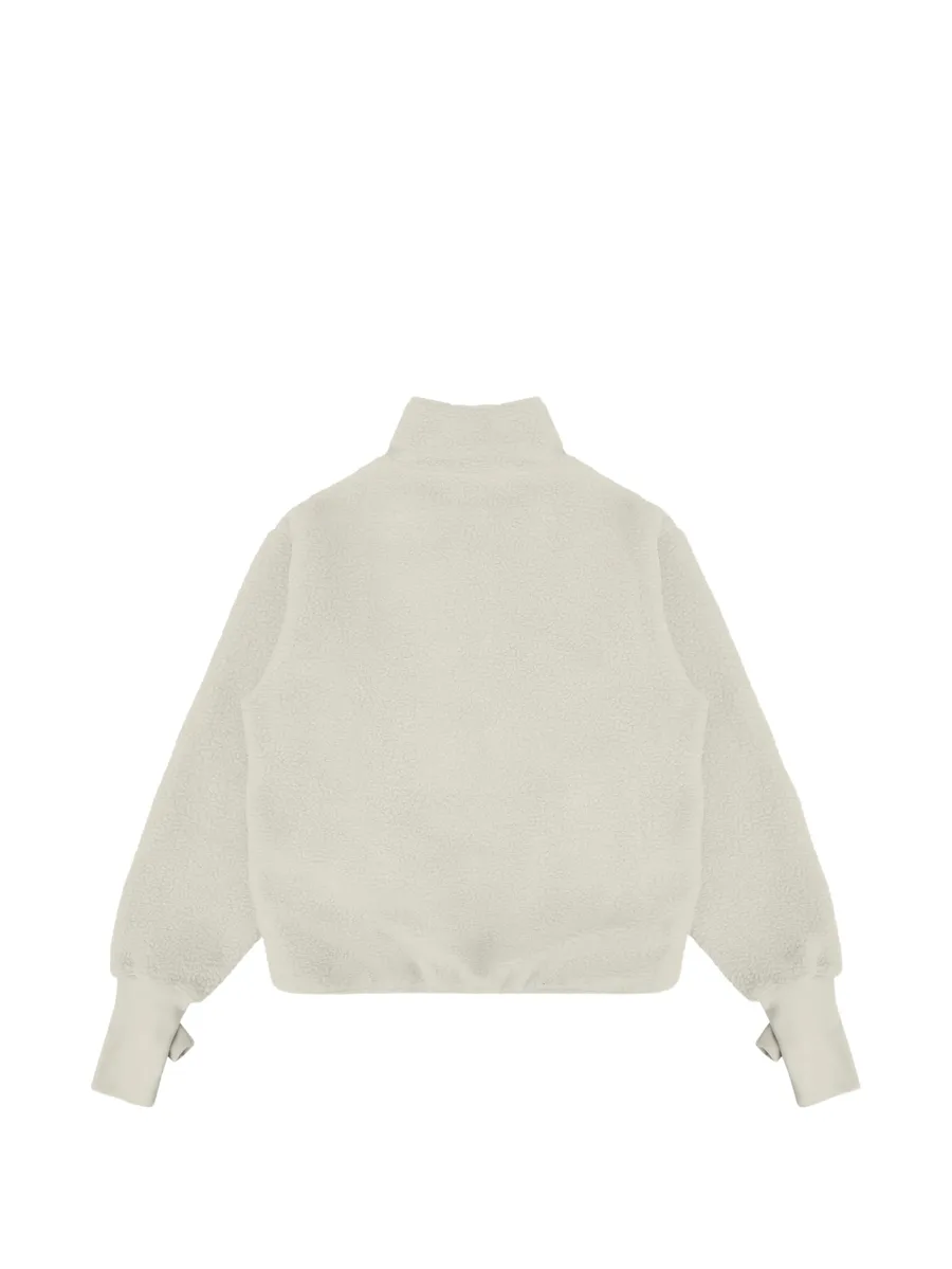 quarter-zip fleece sweater 4