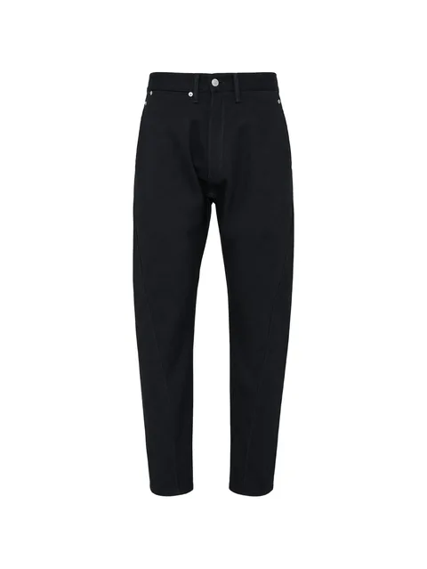 five-pockets wool trousers