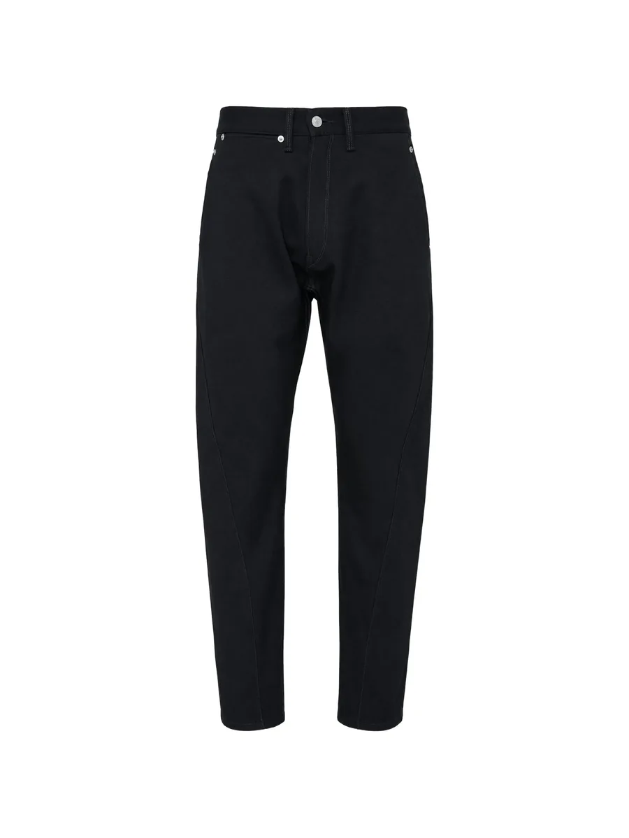 five-pockets wool trousers 1